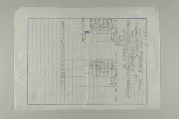 1966년에 천도교 남원교구장 김학연이 천도교중앙총부수습위원장에게 송부한 남교발 제O호-포덕107년 하반기 기도미 상납의 건 섬네일 파일